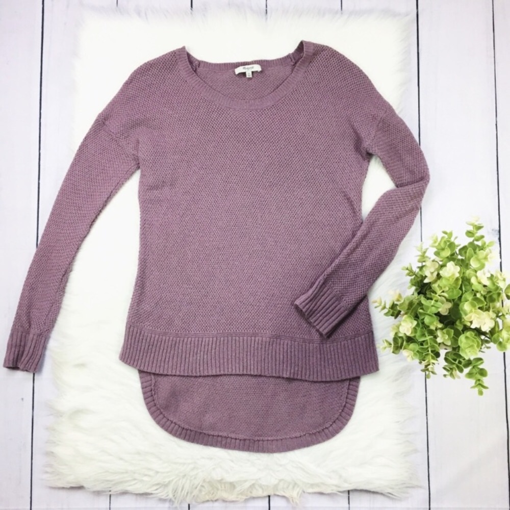 Madewell Chronicle Texture Pullover Sweater small